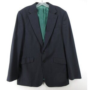 Charles Tyrwhitt Sport Coat 42 Long Blazer Wool Pinstripe Jacket Slim *